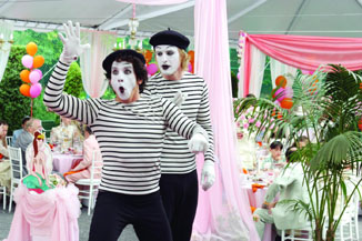 Even mimes don't like other mimes.